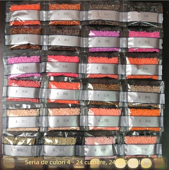 Pachet Fused Bean – puzzle plat DIY, material plastic, pentru 7–14 ani