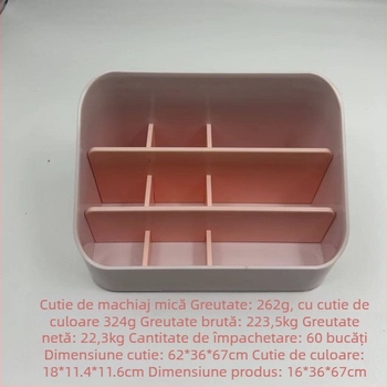 Organizator birou cu sertare — plastic, personalizabil, lansare iarna 2022, stil Nordic