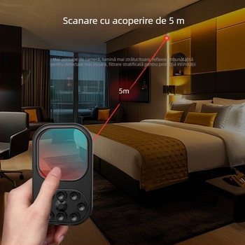Detector infraroșu anti-spion pentru călătorii — Model 799, Brand G.l, Detecție dual-band, Tensiune de lucru 70 V, Pentru călătorii, cumpărături, cazare
