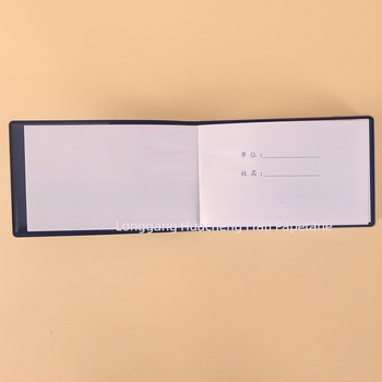 Bloc-notes de lucru portabil cu husă din piele PU și imprimare a logo-ului; legare adezivă; hârtie offset de 80 g/m²; nucleu interior îngroșat; imprimare logo disponibil