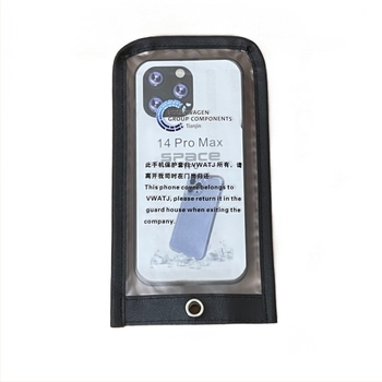 Geantă pentru telefon Anti-Fotografiere cu protecție a confidențialității, logo personalizabil, acces la ecran tactil, alarmă de confidențialitate