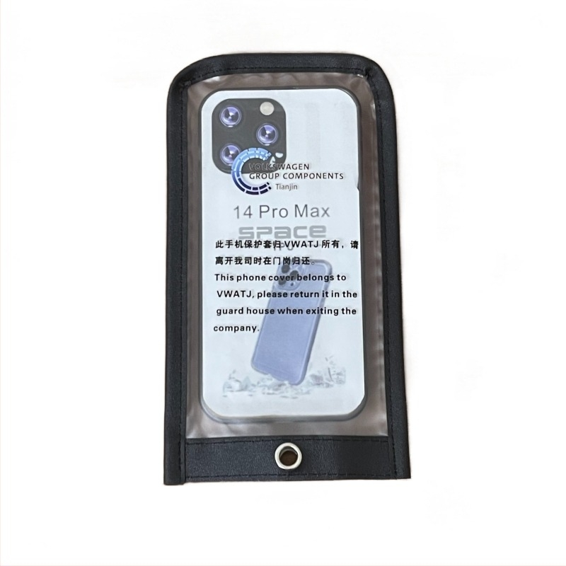 Geantă pentru telefon Anti-Fotografiere cu protecție a confidențialității, logo personalizabil, acces la ecran tactil, alarmă de confidențialitate