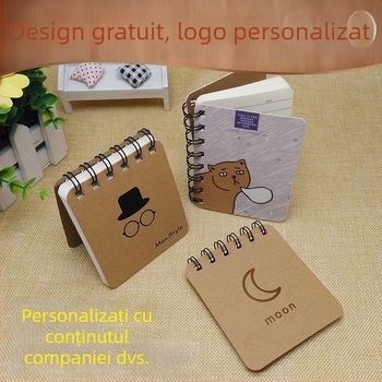 Caiet cu copertă personalizată și imprimare de fotografie, hârtie de scriere, imprimare offset, personalizabil, marca Komori