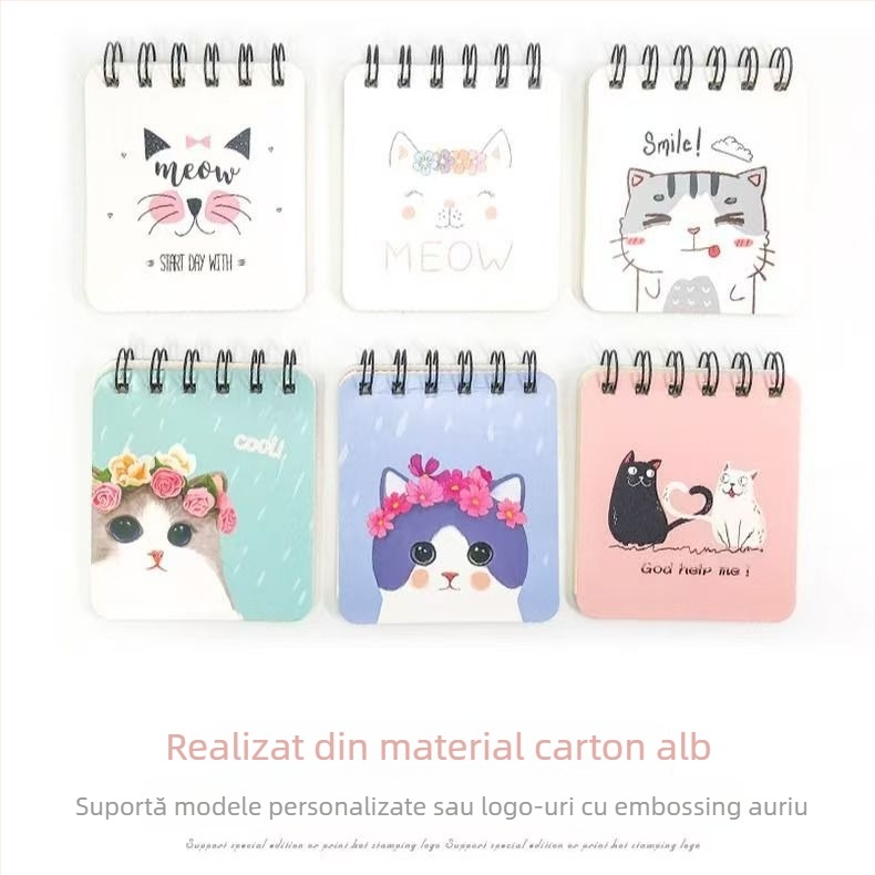 Caiet cu copertă personalizată și imprimare de fotografie, hârtie de scriere, imprimare offset, personalizabil, marca Komori