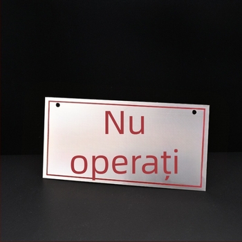 Semne metalice personalizate și plăci de identificare — gravură, etchare, ștanțare pe cupru, fier, aluminiu și oțel inoxidabil