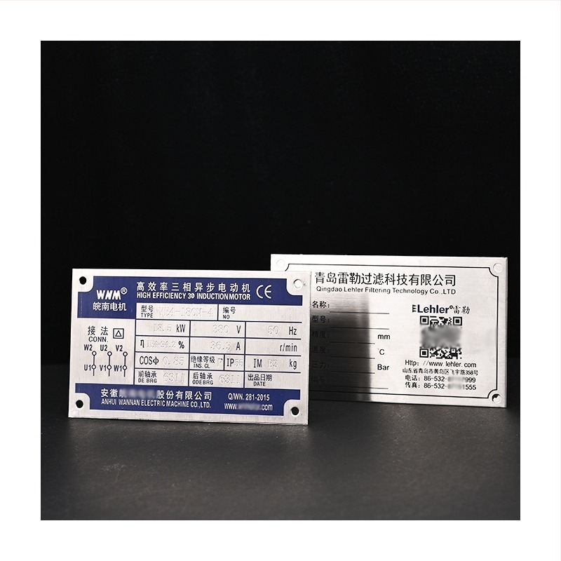 Semne metalice personalizate și plăci de identificare — gravură, etchare, ștanțare pe cupru, fier, aluminiu și oțel inoxidabil