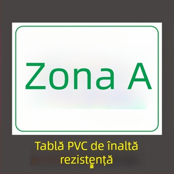 Semne personalizate pentru rafturi de depozit, semne de separare și zone de atelier; Imprimare UV; Material personalizabil; Potrivit pentru panouri de semnalizare