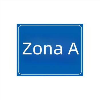 Semne personalizate pentru rafturi de depozit, semne de separare și zone de atelier; Imprimare UV; Material personalizabil; Potrivit pentru panouri de semnalizare