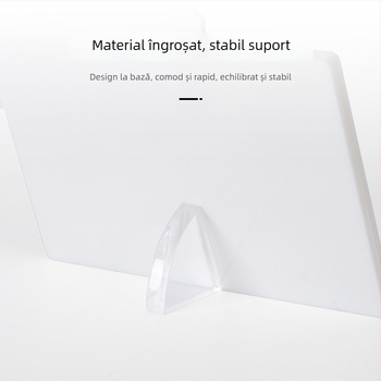 Semn acrilic în formă de frunză pentru camere de hotel, imprimare UV – mesaj: Nu fumați în pat; Brand Flying Snow Man