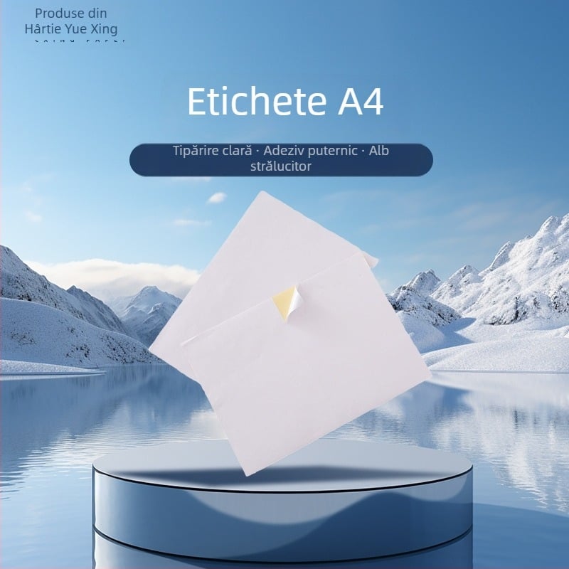 Etichetă autoadezivă (Marcă: Altă; Material: Autoadeziv; Rezistență la temperatură pe termen lung: Altă; Personalizare: Da)