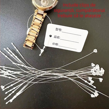 Etichete agatatoare din sfoară elastică, scriibile, etichete din carton pentru bijuterii, Marcă: Altă