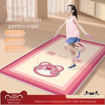 Covoraș de yoga, grosime de 6 mm, absorbție a șocurilor, antiderapant, izolare fonică, pentru uz interior