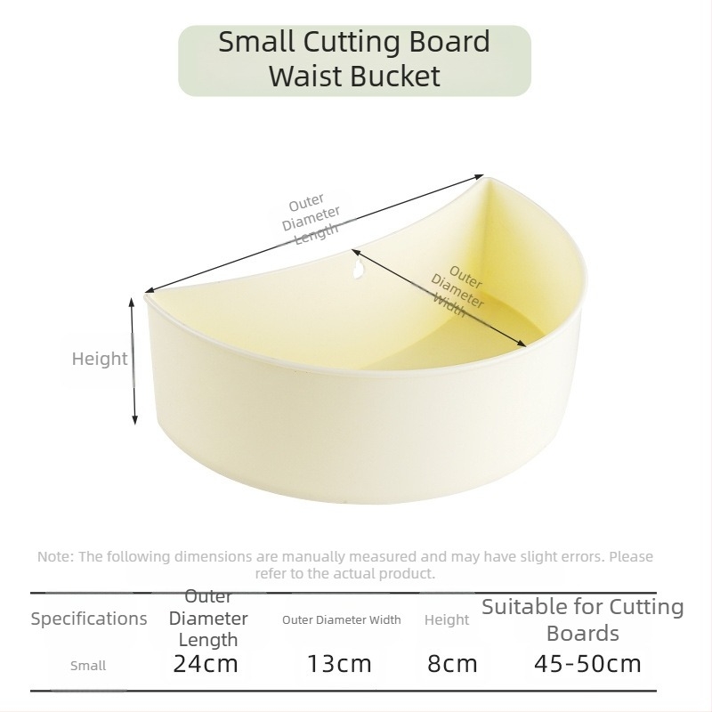 Prince Cutie de depozitare din plastic pentru bucătărie cu suport pentru tocător – Personalizabil, cu logo imprimat, cadou de afaceri, lansare primăvară 2013