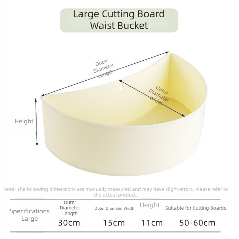 Prince Cutie de depozitare din plastic pentru bucătărie cu suport pentru tocător – Personalizabil, cu logo imprimat, cadou de afaceri, lansare primăvară 2013