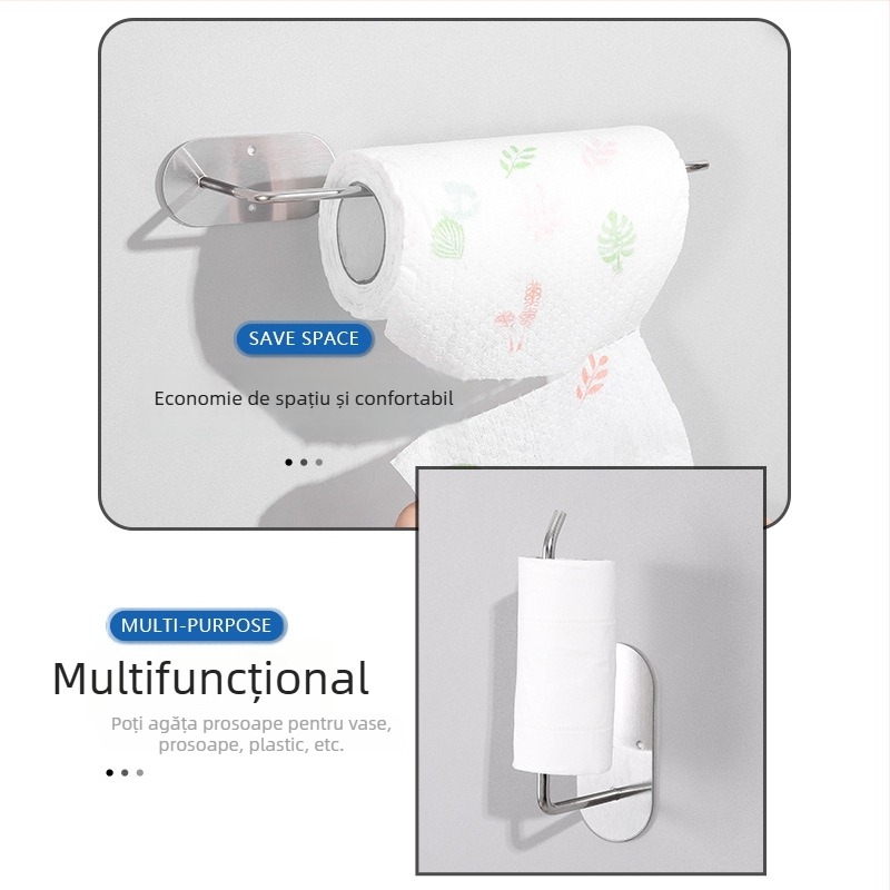 Raft de bucătărie din oțel inoxidabil, montaj fără găuri, un nivel, model SXZJ, încărcare 3 kg, finisaj periat