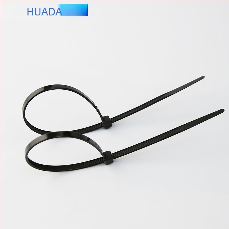 Curea auto-blocantă pentru cabluri HDS-5X200, PA66 nylon, 1,1 mm, -20 până la 105 °C