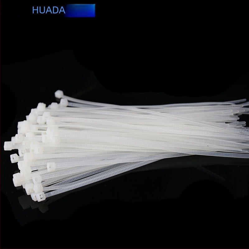 Curea auto-blocantă pentru cabluri HDS-5X200, PA66 nylon, 1,1 mm, -20 până la 105 °C