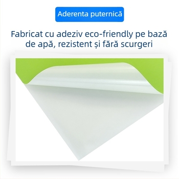 Etichete autocolante din placă de cupru, dreptunghiulare, lucioase, pentru imprimare și inkjet, grosime 0,04 mm, adeziv pe bază de apă, 100 coli