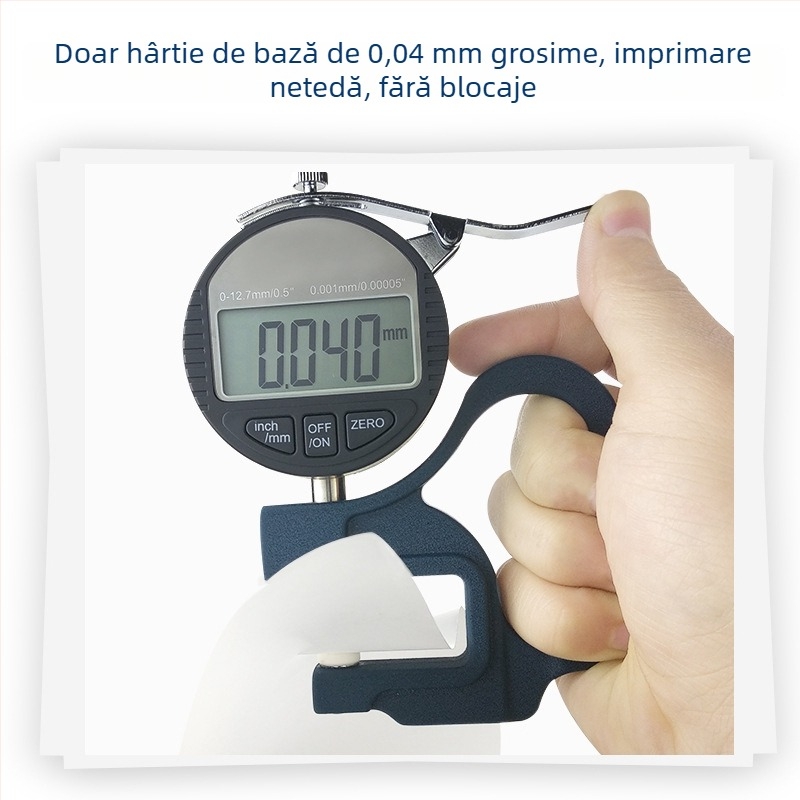 Etichete autocolante din placă de cupru, dreptunghiulare, lucioase, pentru imprimare și inkjet, grosime 0,04 mm, adeziv pe bază de apă, 100 coli