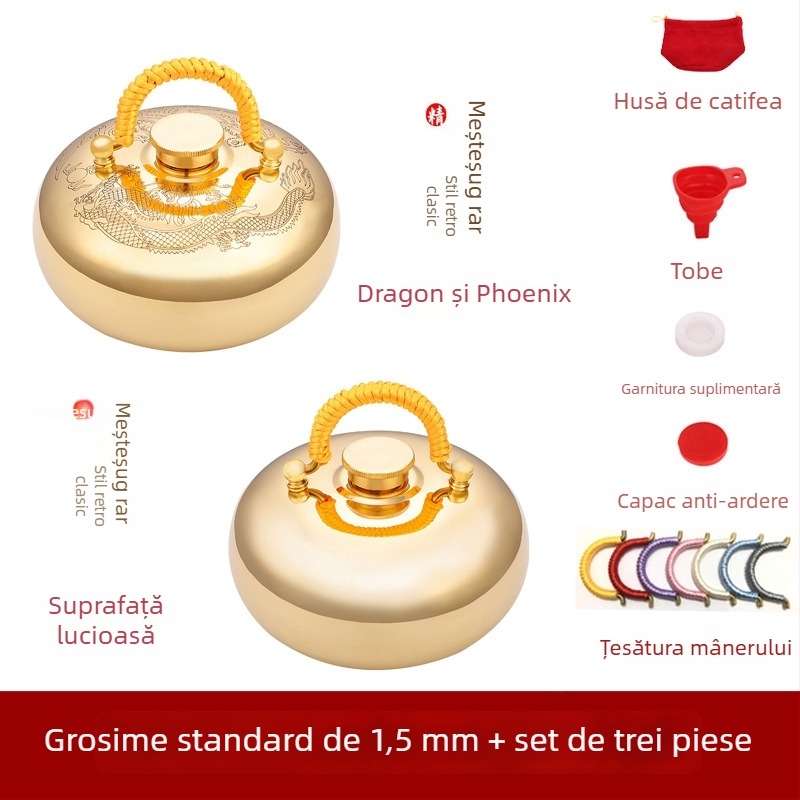 Sticlă de apă fierbinte cu masaj pentru picioare, talie, mâini și abdomen; utilizare caldă și rece; personalizabil
