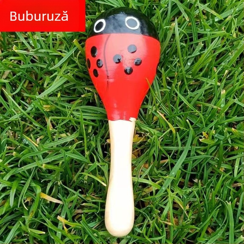 Instrument Orff din lemn pentru bebeluși — percuție pentru învățare timpurie 0–3 ani