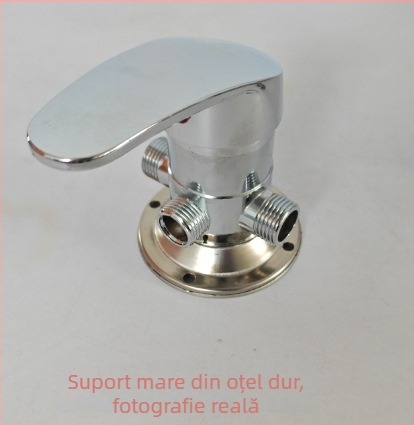 Ventil de amestec pentru duș pentru încălzitor solar – Tip A, aliaj, mic Tee; presiune de lucru 10; temperatura apei 100°C; debit la ieșire 10; aplicație: lavoar