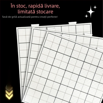 Placă pentru mărgele cu 52 și 104 pinteni, gravată, rezistentă la temperatură, anti-arzire și deformare