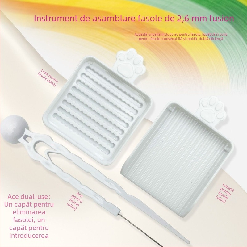 Placă pentru mărgele cu 52 și 104 pinteni, gravată, rezistentă la temperatură, anti-arzire și deformare