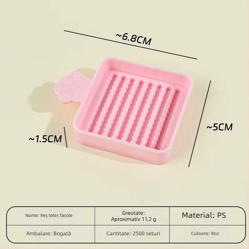 Placă pentru mărgele cu 52 și 104 pinteni, gravată, rezistentă la temperatură, anti-arzire și deformare