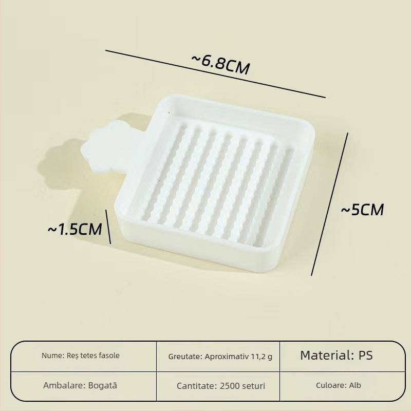 Placă pentru mărgele cu 52 și 104 pinteni, gravată, rezistentă la temperatură, anti-arzire și deformare