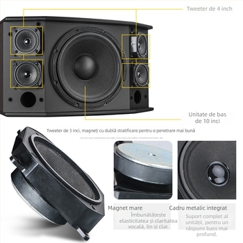 Difuzor profesional BMB CSD-2000 pentru sală, casă, KTV, conferințe și sală de dans; compatibilitate universală; imprimare logo disponibil.