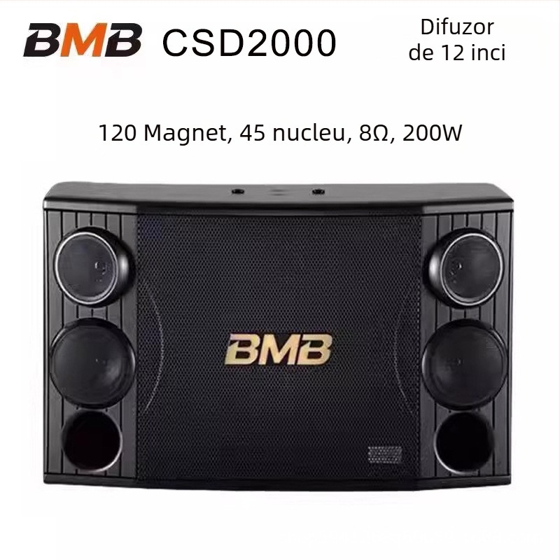Difuzor profesional BMB CSD-2000 pentru sală, casă, KTV, conferințe și sală de dans; compatibilitate universală; imprimare logo disponibil.