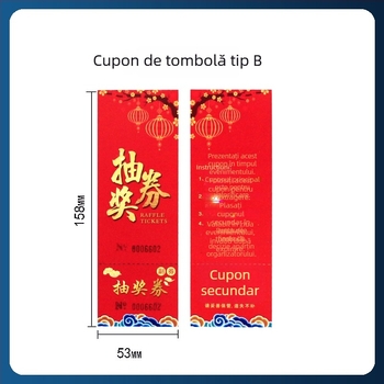 Bile de loterie din hârtie și mingi de extragere pentru tombole, extrageri de festival, 53 mm, temă Ouă de Paște