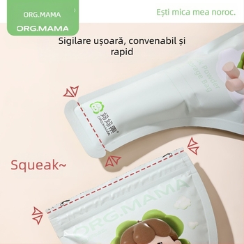 Geantă/box pentru depozitare lapte praf – portabilă, sigilată, pentru nou-născuți până la 3 ani