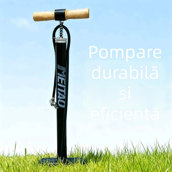 Pompă manuală pentru bicicletă, corp din fier, 0,8 kg, pentru biciclete