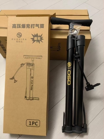 Pompă manuală de înaltă presiune pentru anvelope fără cameră, universală pentru mașini, motociclete și biciclete electrice