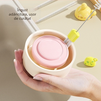 Perie de curățare pentru biberon, mamelon și pai – peri moi, tijă de curățare extensibilă, multifuncțională