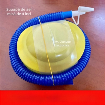 A010 Pompa cu pedala din plastic, dispozitiv manual de umflare pentru jucării gonflabile și mingi, 0,9 kg