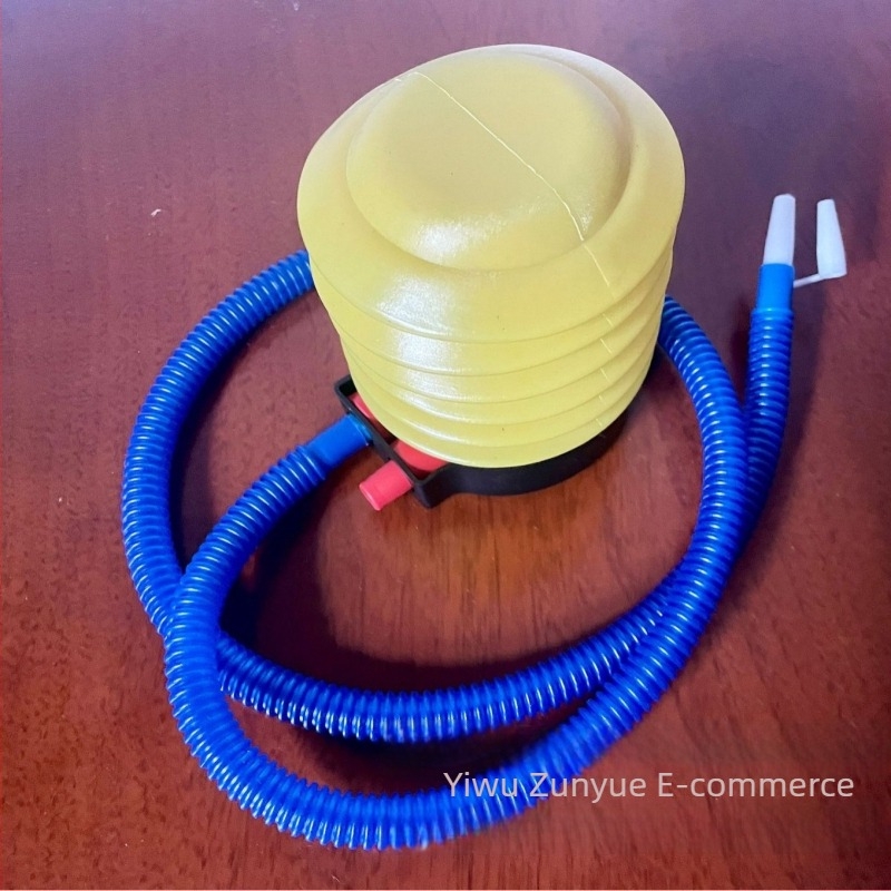 A010 Pompa cu pedala din plastic, dispozitiv manual de umflare pentru jucării gonflabile și mingi, 0,9 kg