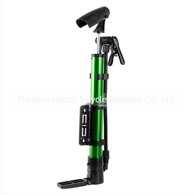 Pompa manuală portabilă din aliaj de aluminiu, mini pompă pentru bicicletă, pentru mingi și obiecte gonflabile