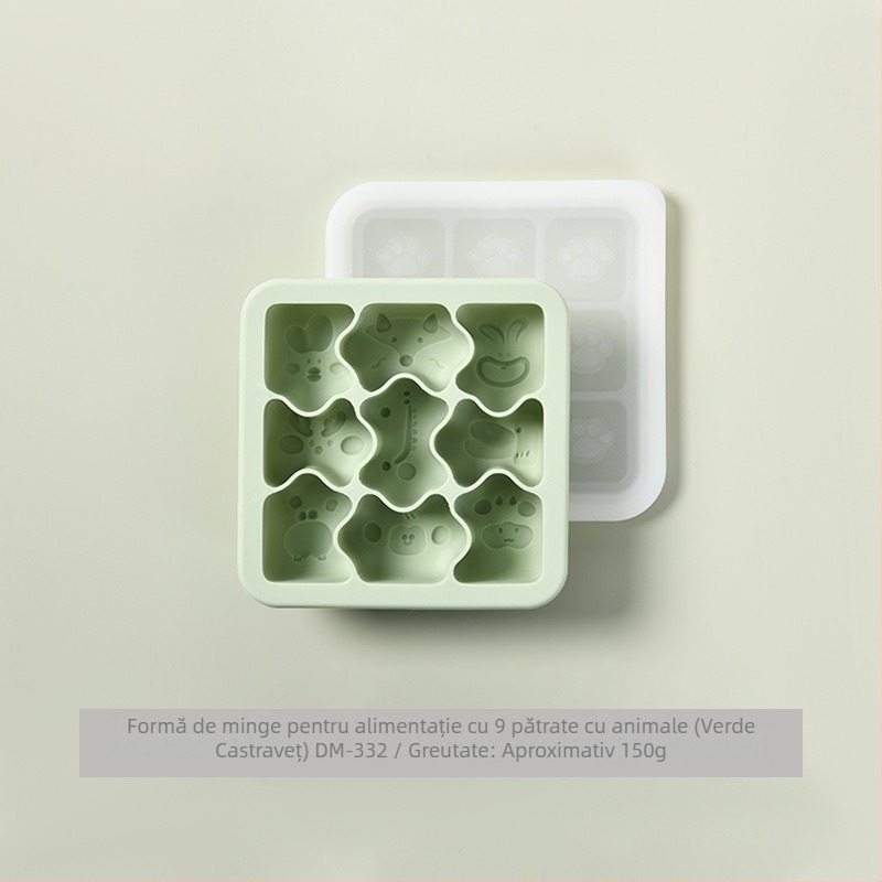 Formă din silicon pentru prăjituri cu forme geometrice și design de labă de pisică, pentru deserturi pentru bebeluți