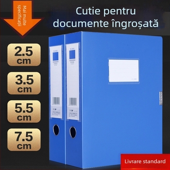 Cutie PVC pentru fișiere, capacitate mare, modele 1307-1310, fără logo, brand Positive Color