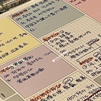 Caiet colorat de notițe, fără adeziv, model bloc de hârtie, fără autorizare IP, hârtie educațională multifuncțională