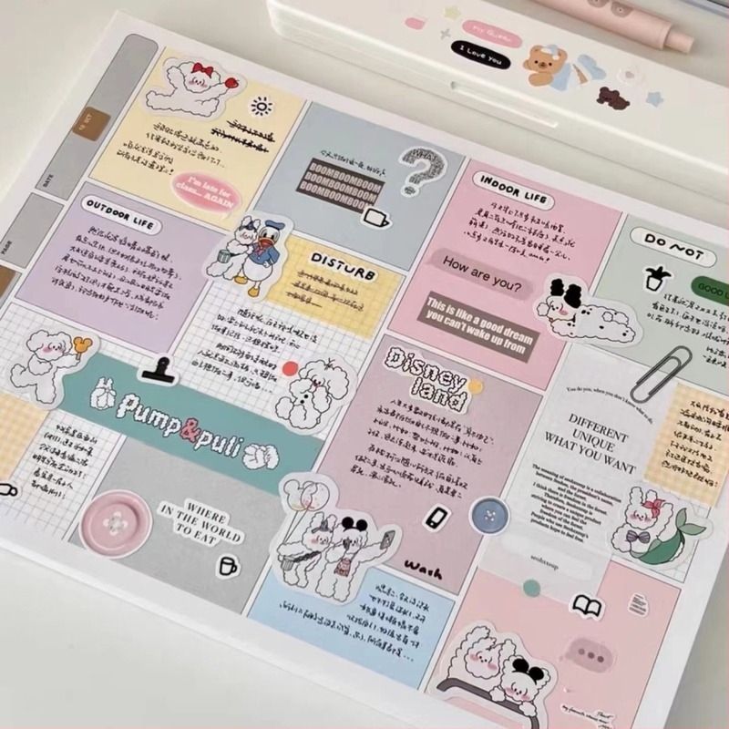 Caiet colorat de notițe, fără adeziv, model bloc de hârtie, fără autorizare IP, hârtie educațională multifuncțională