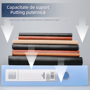 Cutie pentru fișiere A4 din plastic, material PP, design pliabil cu cârlig S și buclă, marcă Youlejia, lățime spate 50