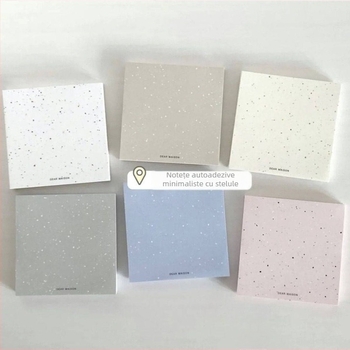 Bloc de notițe în formă de extraterestru, fără lipici, caiet de studiu cu pagini detașabile