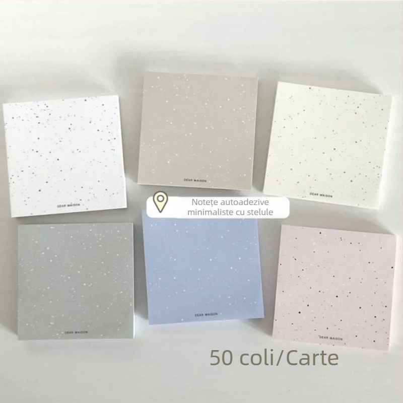 Bloc de notițe în formă de extraterestru, fără lipici, caiet de studiu cu pagini detașabile