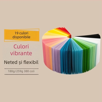 Yuesheng coli colorate de note adezive cu hârtie fluorescentă pentru marcaje – pentru elevi și birou