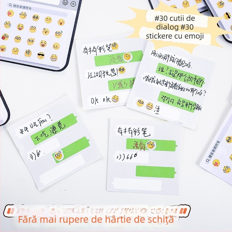 Set cu notițe autocolante și mini caiet | Brand: Other | Adeziv: Da | Paginile interioare: 30 | IP: Neautorizat