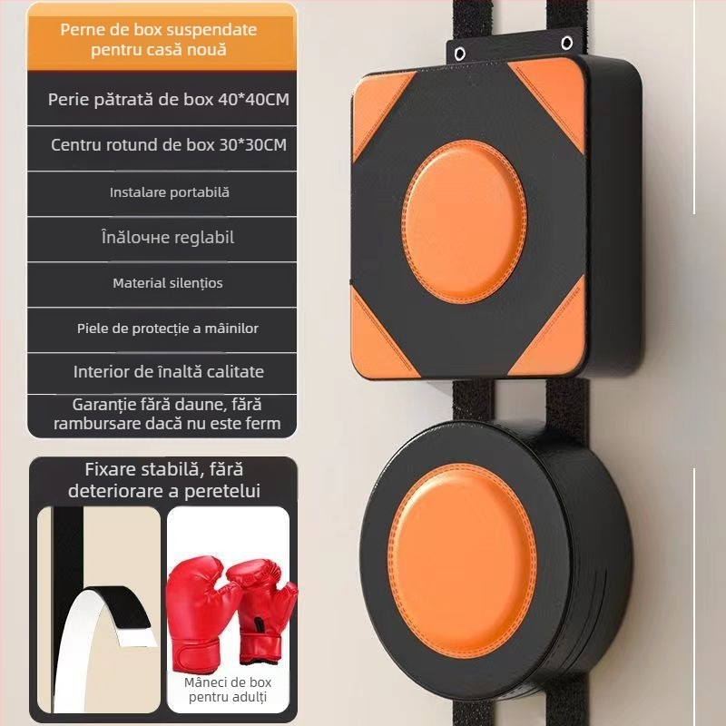 Shake Jump Țintă de box suspendabilă din PU, 0,5 kg, model ht0068